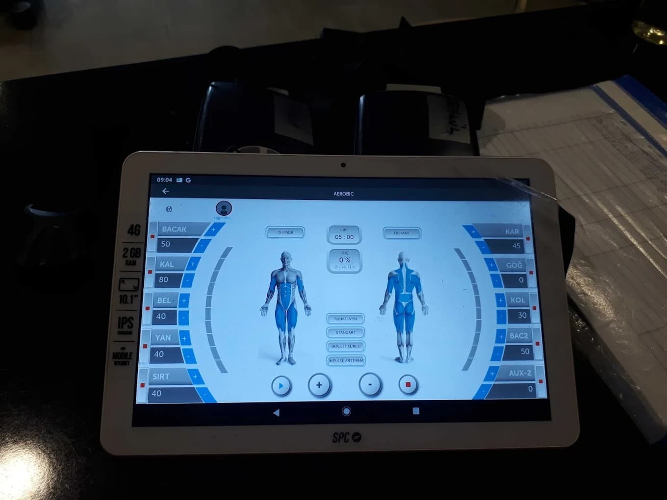 EMS fitness cihazı Kepez Antalya – E&S GYM yeni nesil teknoloji